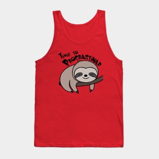 Time To Procrastinap Tank Top